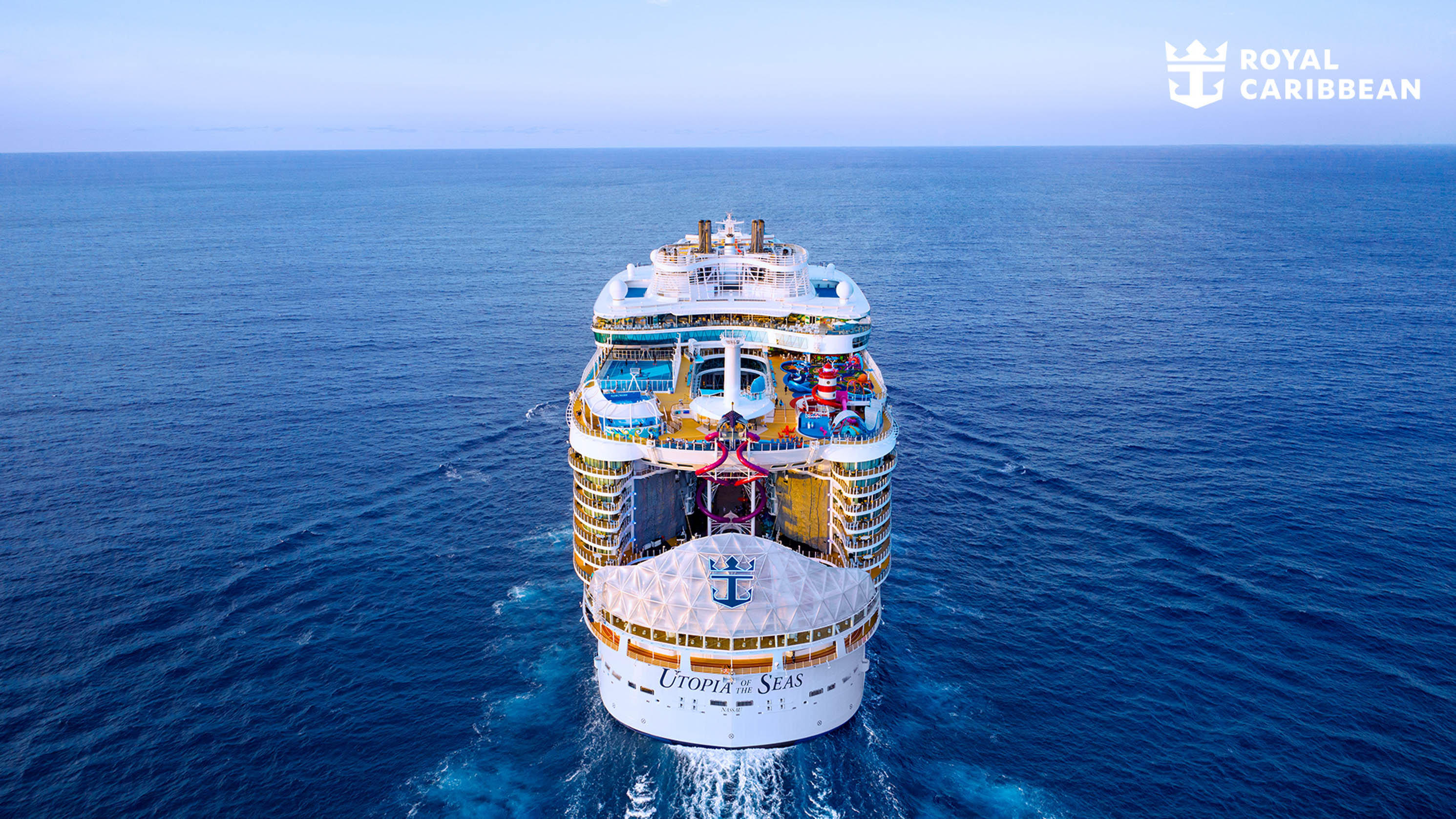 Royal Caribbean ship at sea